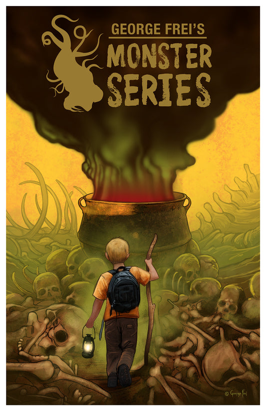 Monster Series Book Cover Art