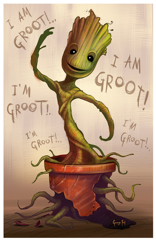 Singing Groot
